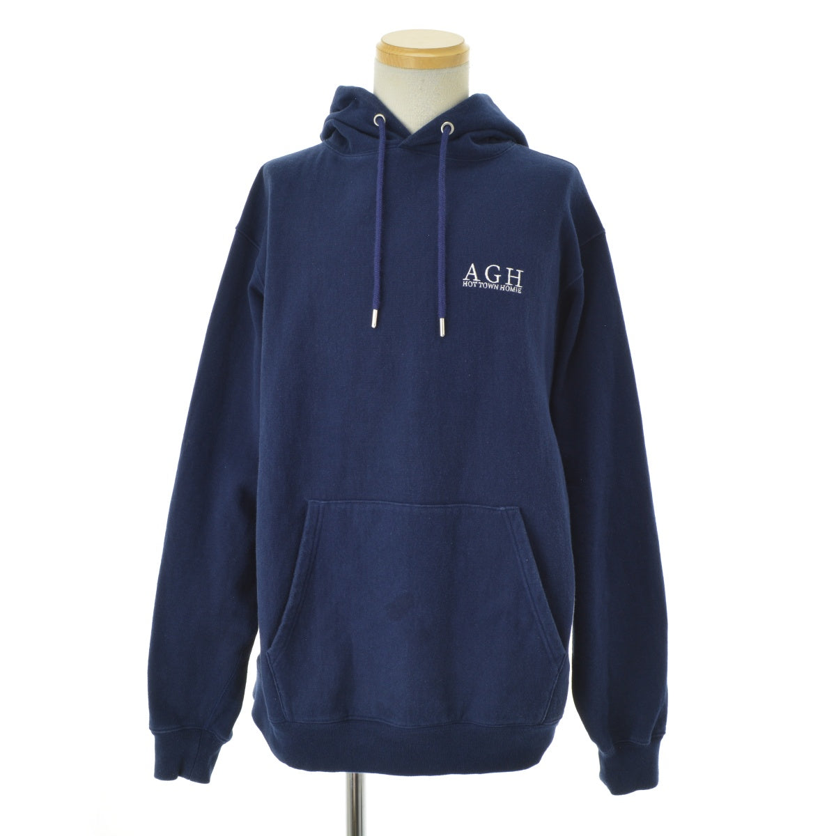 BUDSPOOL AGH LOGO HEAVY WEIGHT HOODED SWEAT
