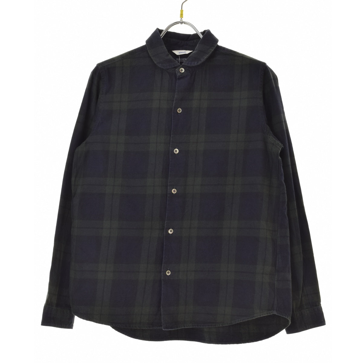 smock OSM-3376 ラウンドカラー ブラックウォッチ