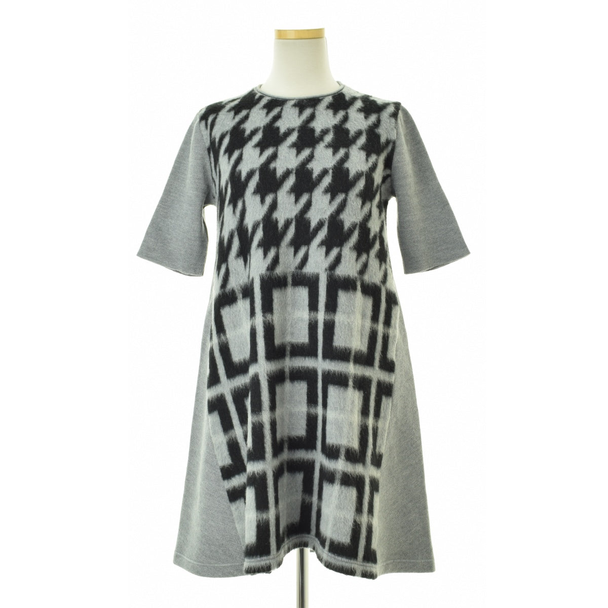 MARELLA ハウンドトゥース 千鳥 ニット