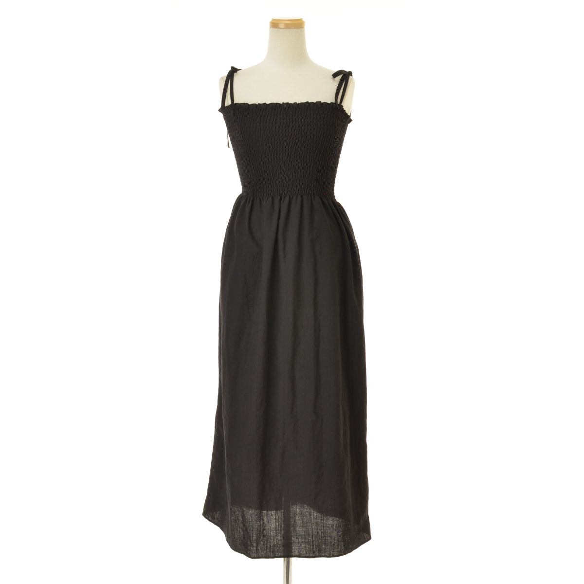 STYLE MIXER 500BS333-0151 リネン混マキシ