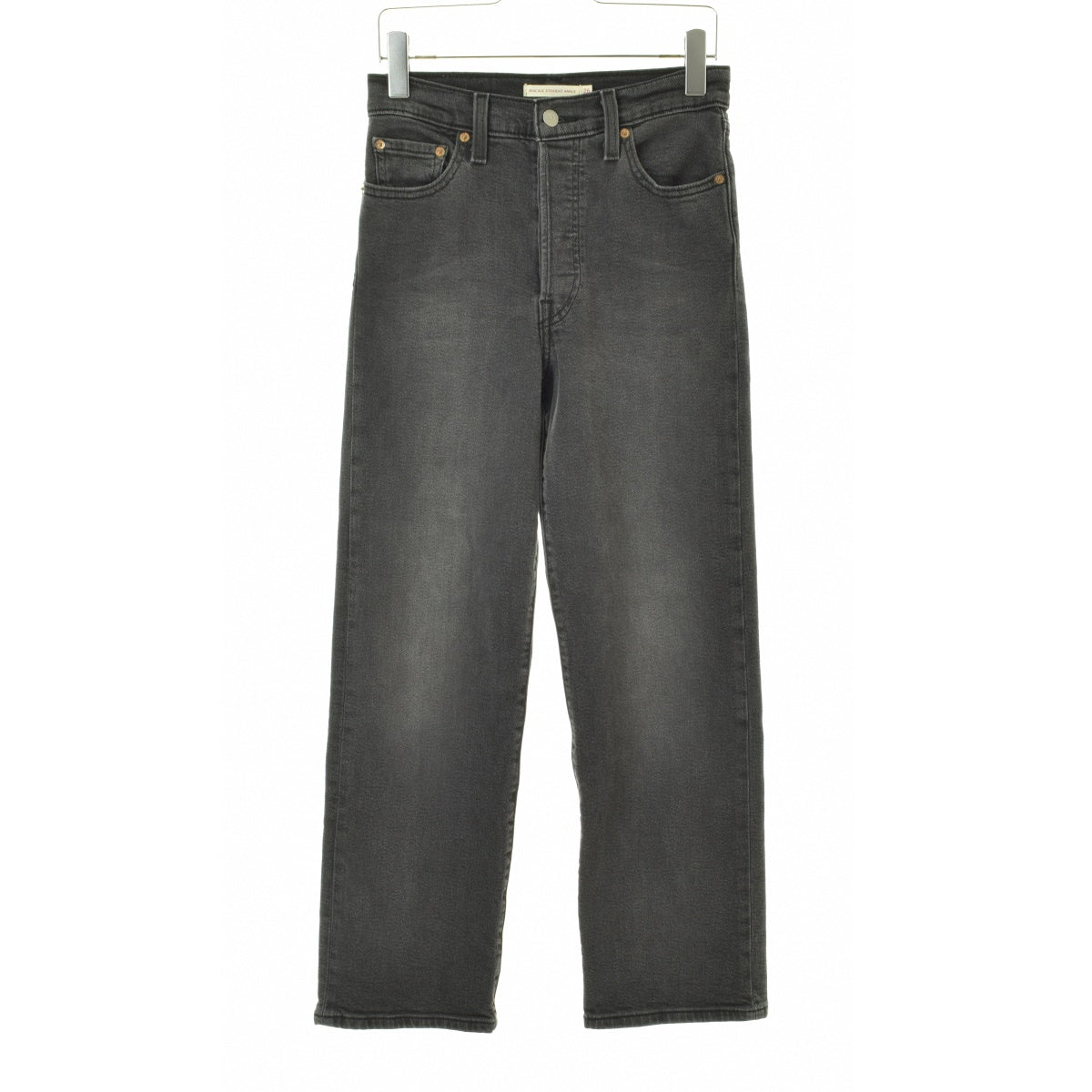 LeVIS PReMIUM 72693-0134 RIBCARE STRAIGHT ANKLE ブラック