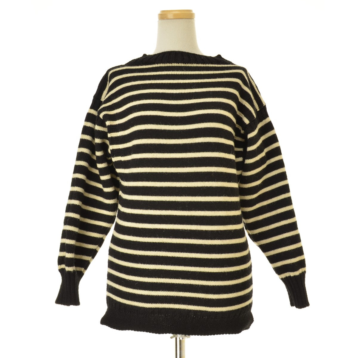 GUERNSEY WOOLLENS ボーダー ウール ガンジー