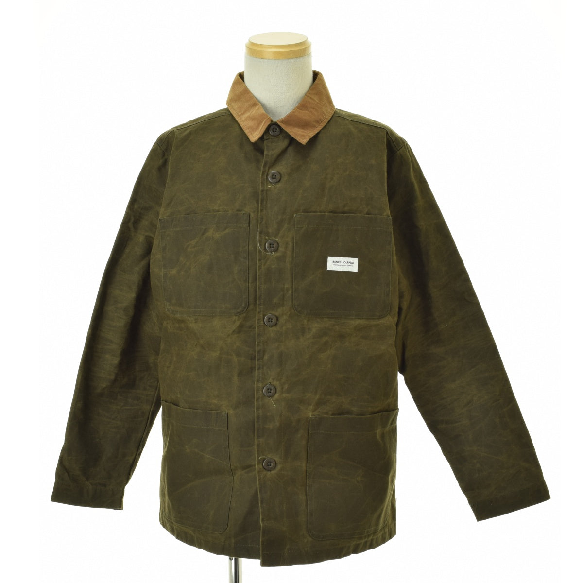 BANKS JOURNAL DRAFT JACKET パラフィン加工