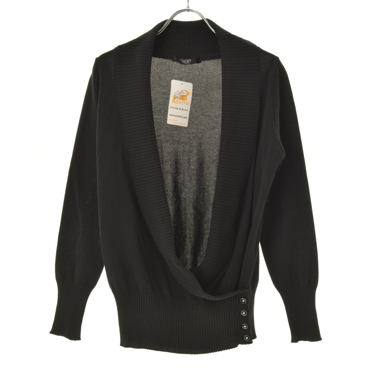 VICKY COUTURE ショールカラー カシュクール