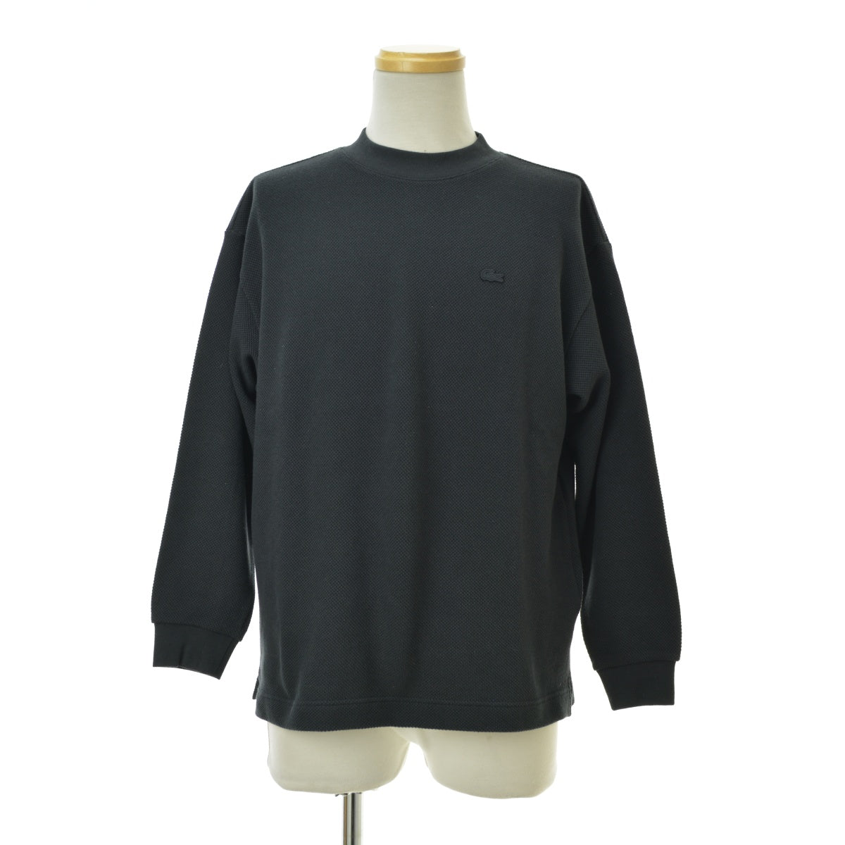 LACOSTE 別注 TH016J thick pique mock Long-Sleeve