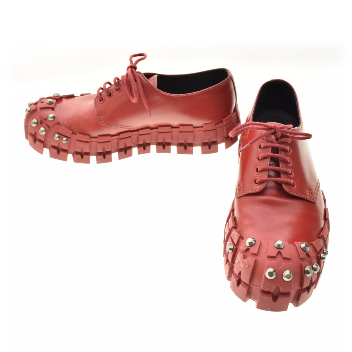 PRADA 19AW 2EG294 STUDED DERBY スタッズ ダービー