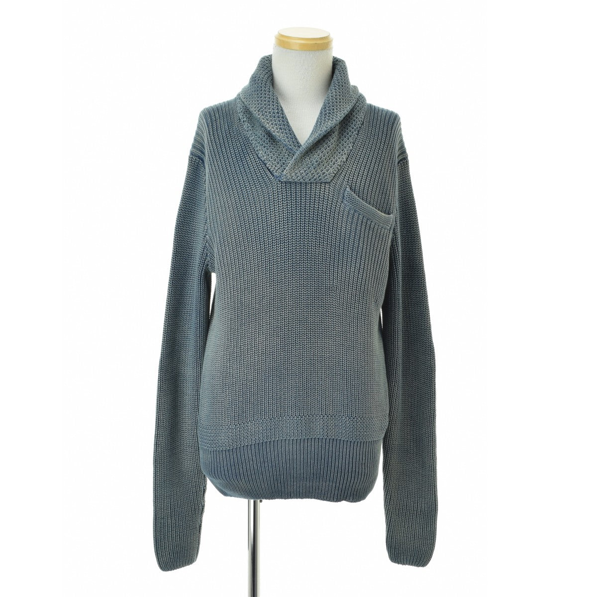 RRL / DOUBLE RL インディゴ コットン ショールカラー