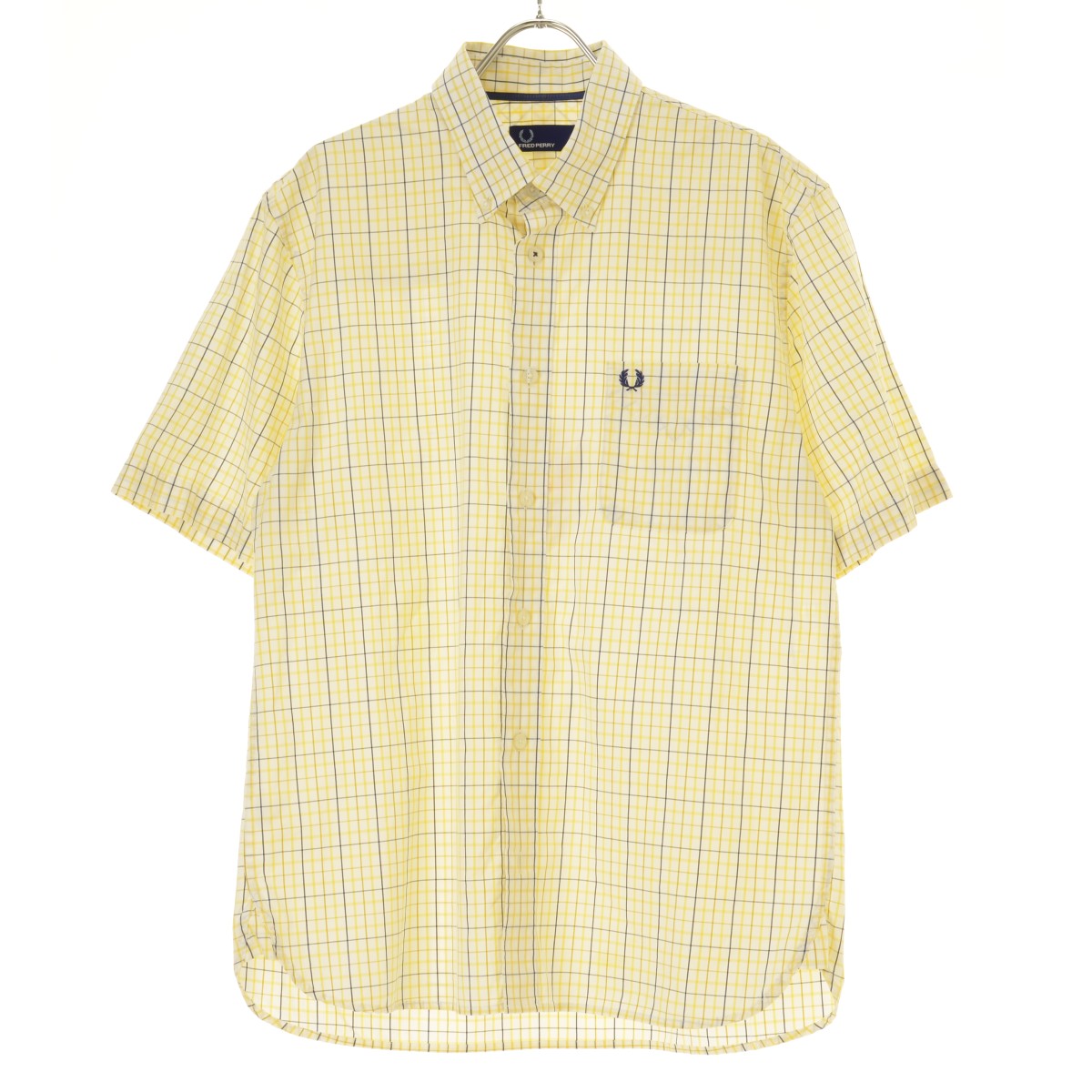 FRED PERRY M8243N チェックボタンダウン