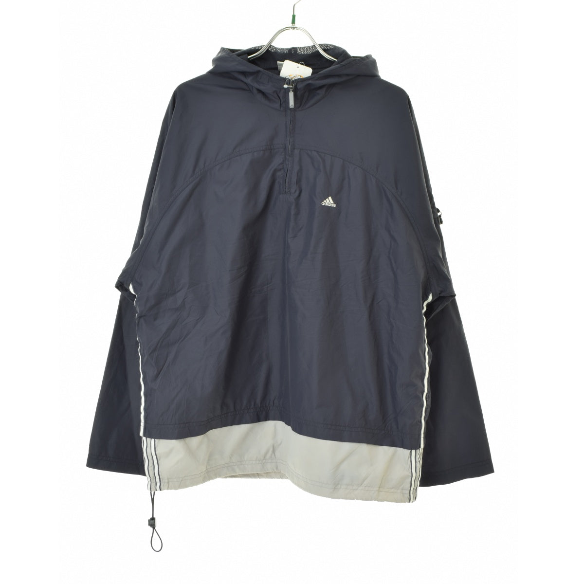 ADIDAS フード付プルオーバー