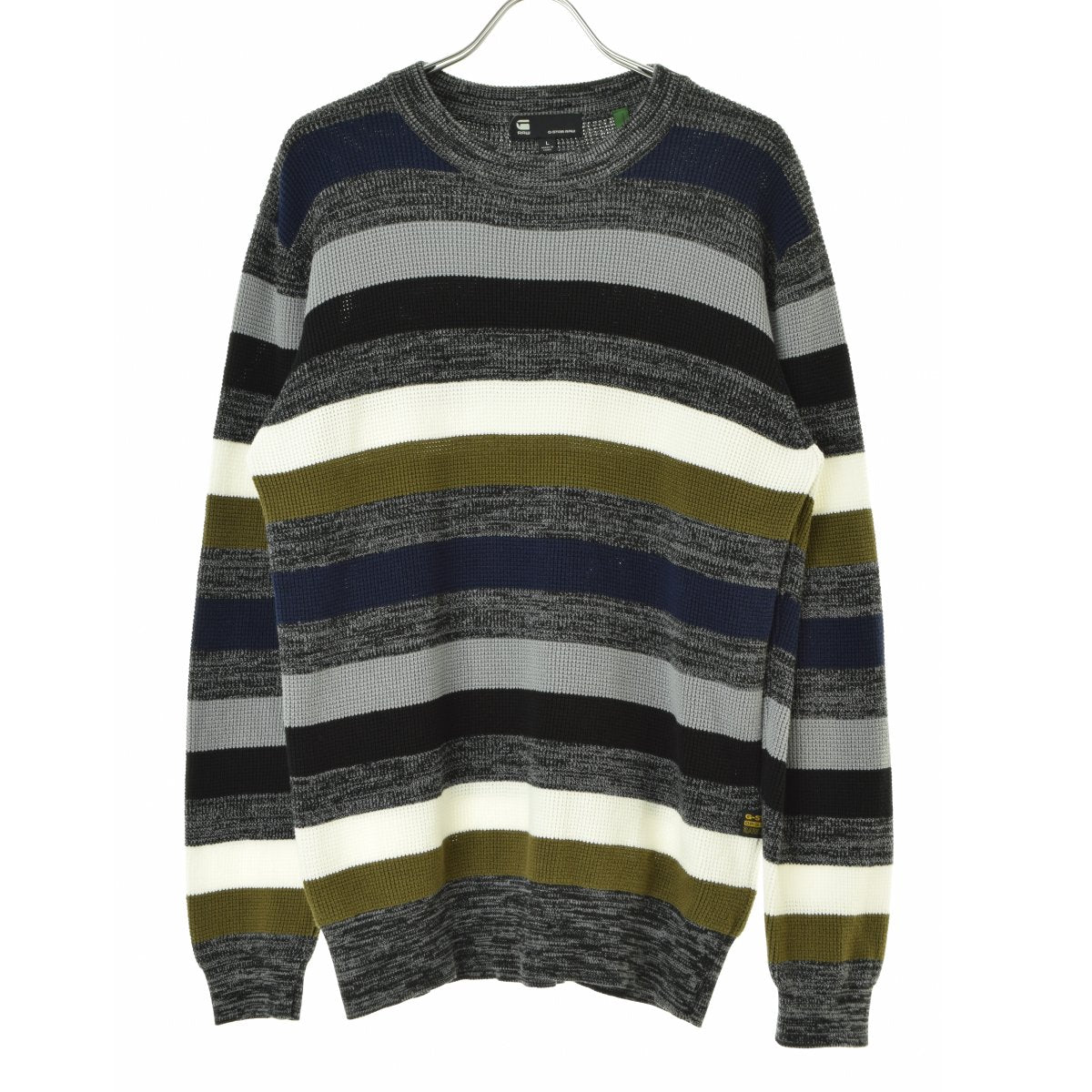 G-STAR RAW D18662 Multi Stripe Knitted Sweater マルチストライプ ボーダー