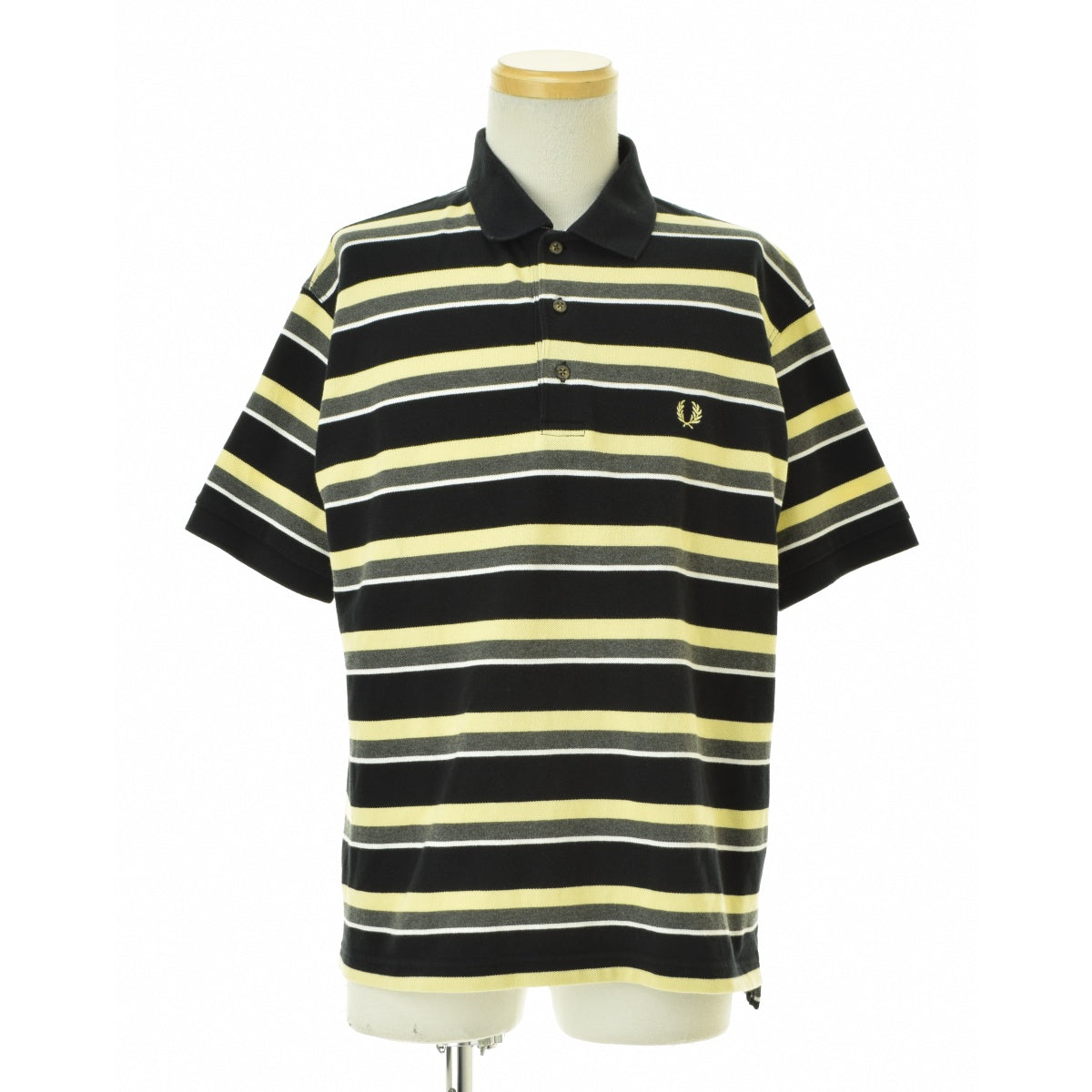 FRED PERRY FZ1793 ボーダー鹿の子