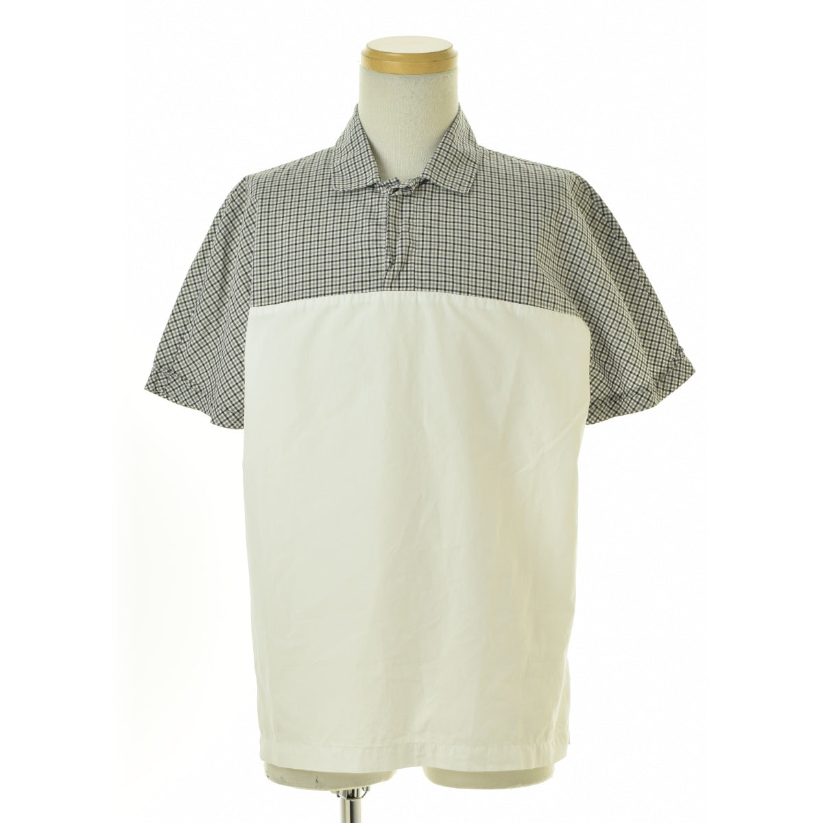 ALEXANDER McQUEEN 00s archive HSMQ-BM-1253 チェック切替 プルオーバー