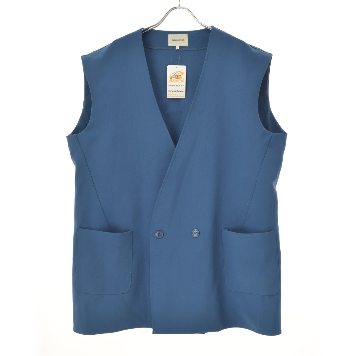 EMMA CLOTHES EMbe090 ルーズシルエットオーバーサイズジレ