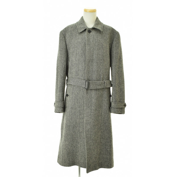 COMME CA MEN 07-18WW17 ヘリンボーン ステンカラー