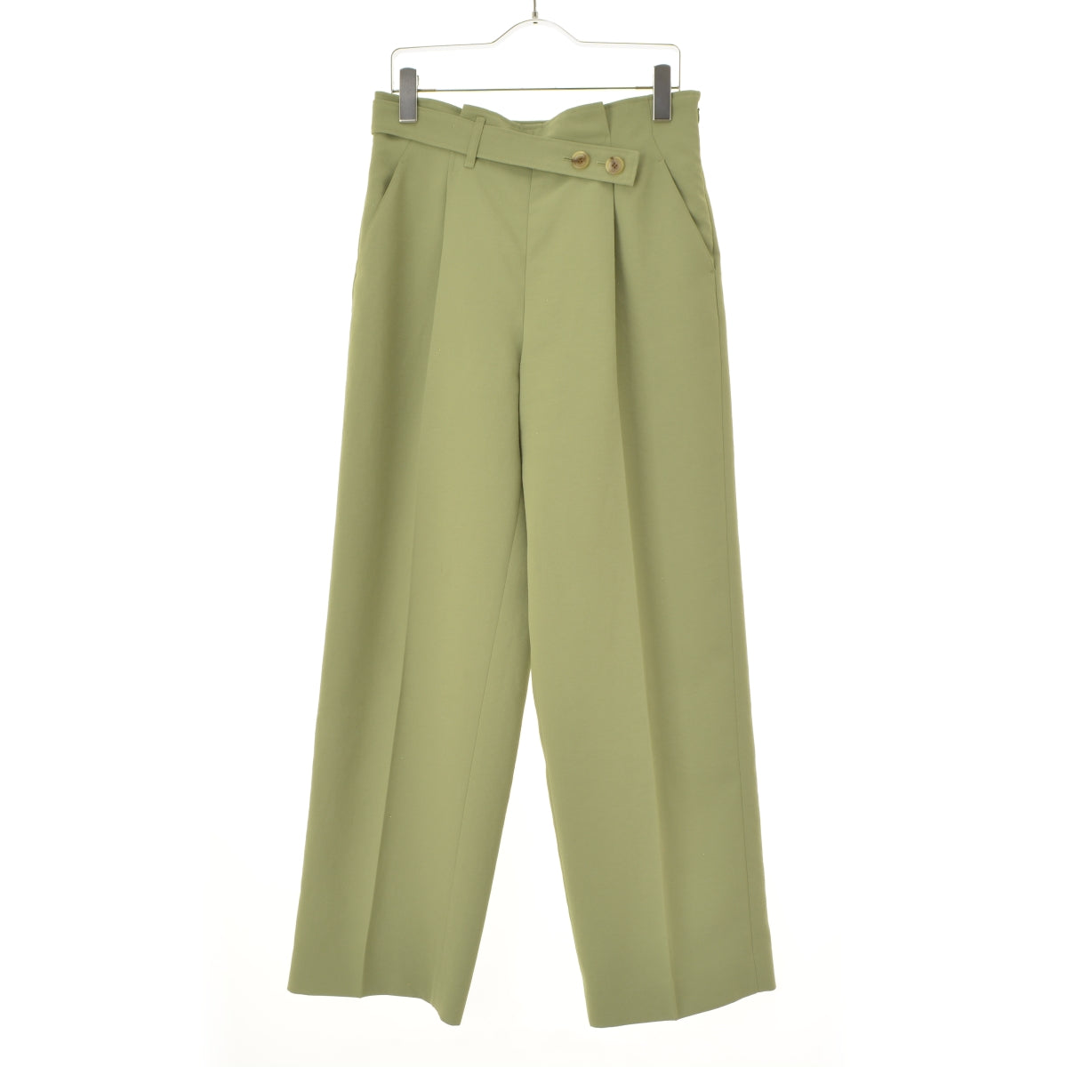 Aquascutum 5021140014 ハイウエスト ツイルワイド