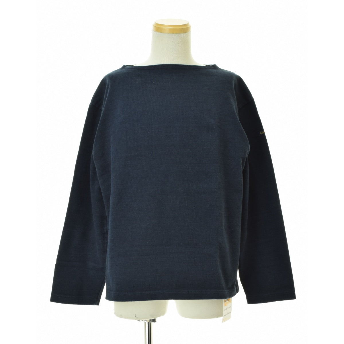 BEAMS 別注 14ゲージ コットン ボートネック カットソー