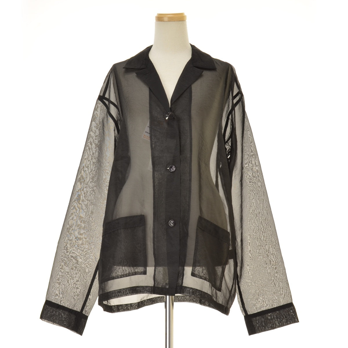 6 (ROKU) UNITED ARROWS 25SS 8611-299-0325 ROKU OSAKA限定 ROKU ORGANDY SHIRTオーガンジー