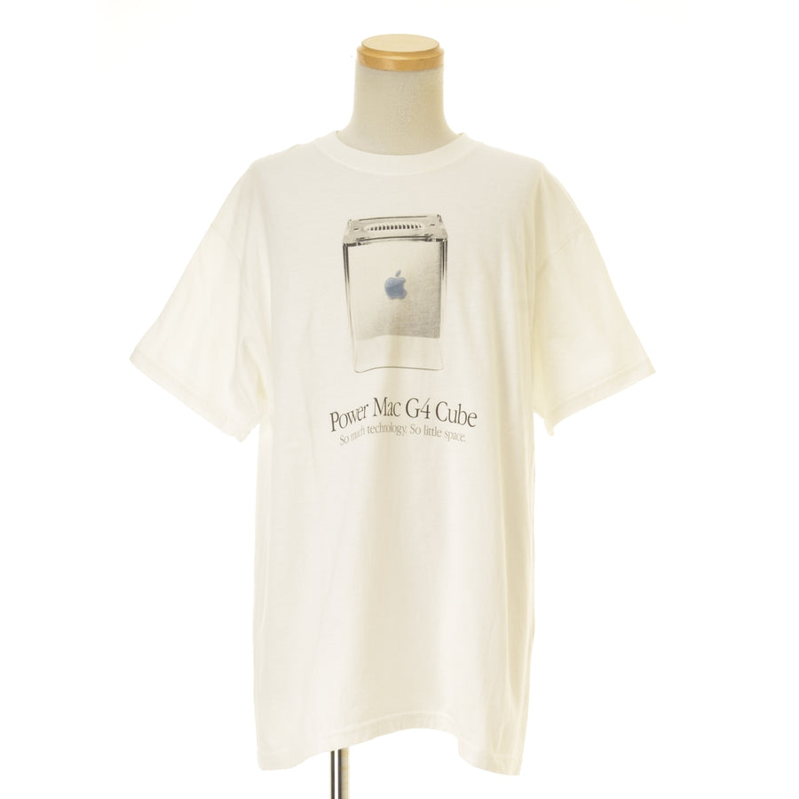 apple 00s Hanesボディ power mac G4 cube 企業T