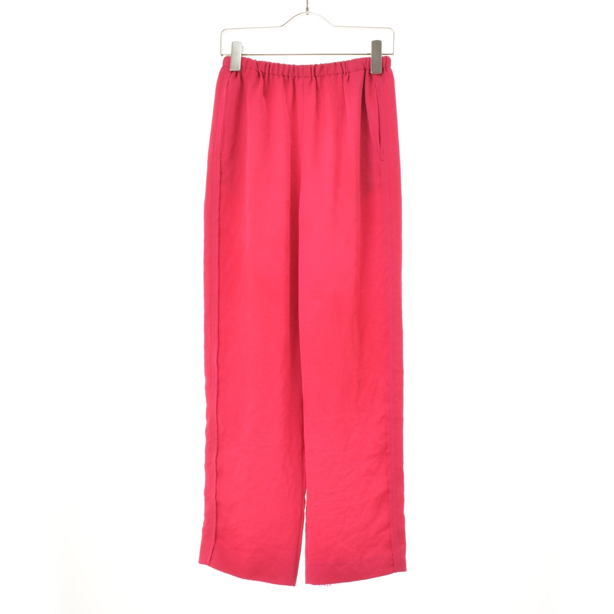 6 (ROKU) UNITED ARROWS 8614-299-0423 NEW SATIN PANTS ニューサテン