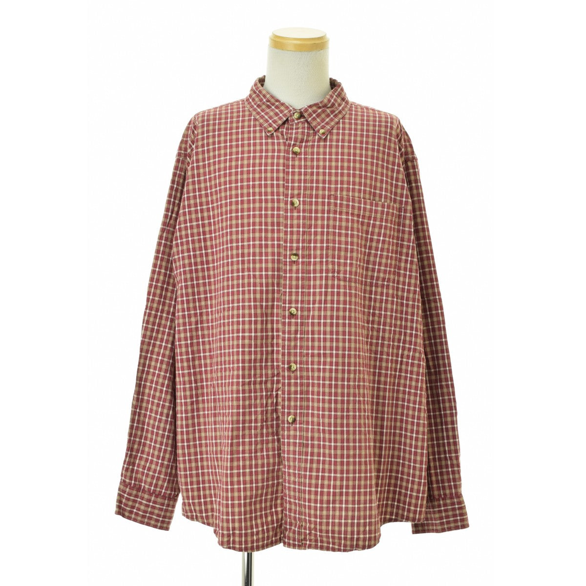 L.L.BEAN 0DGU9 チェックボタンダウン
