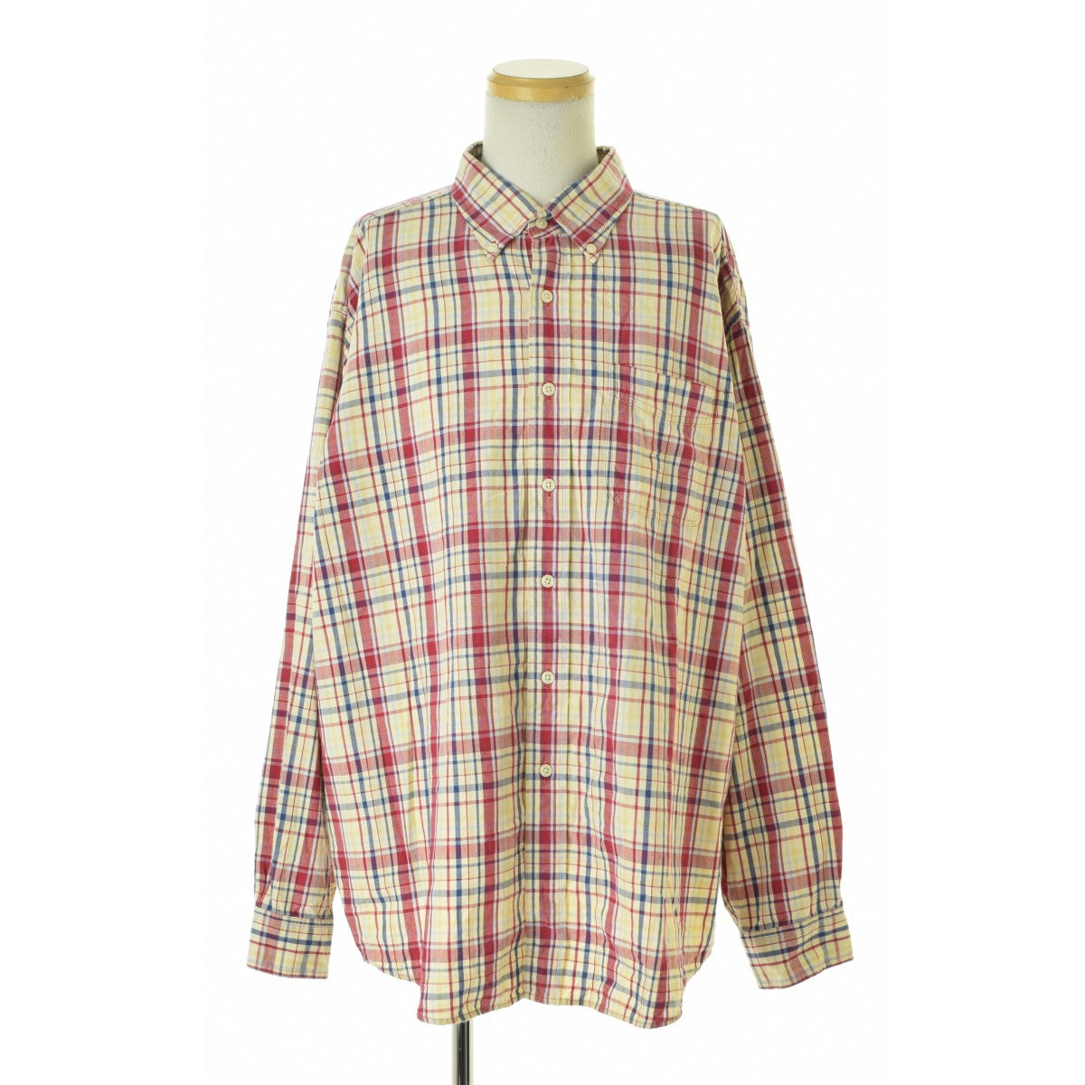 L.L.BEAN 0PB47 チェックボタンダウン