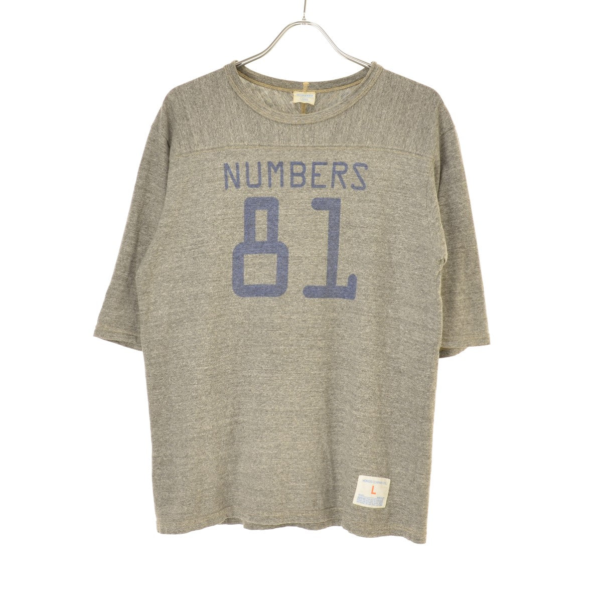 WORKERS K&TH FOOTBALL-T ナンバリングフットボールT