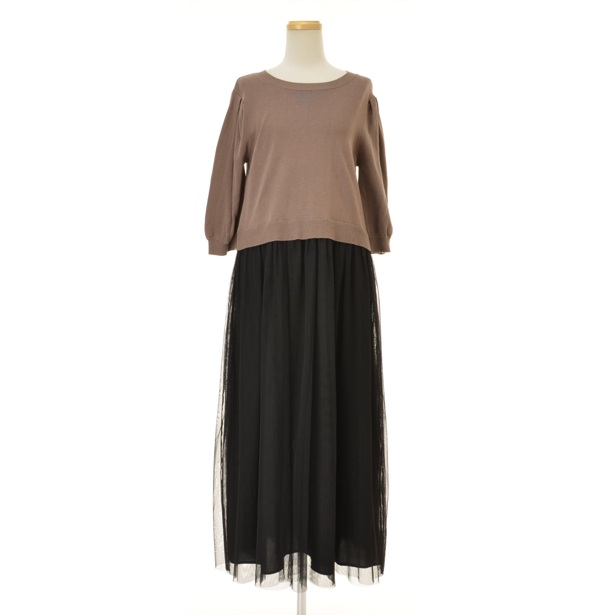 JOURNAL STANDARD relume 24SS 24080462112010 ウォッシャブルチュールドッキングマキシ