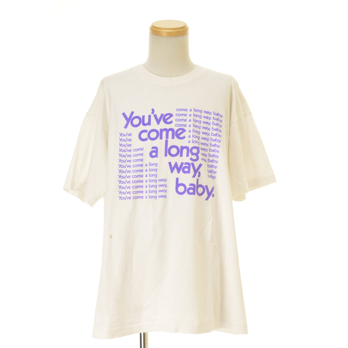 FRUIT OF THE LOOM 80s～90s USA製 you've come a long way, baby.