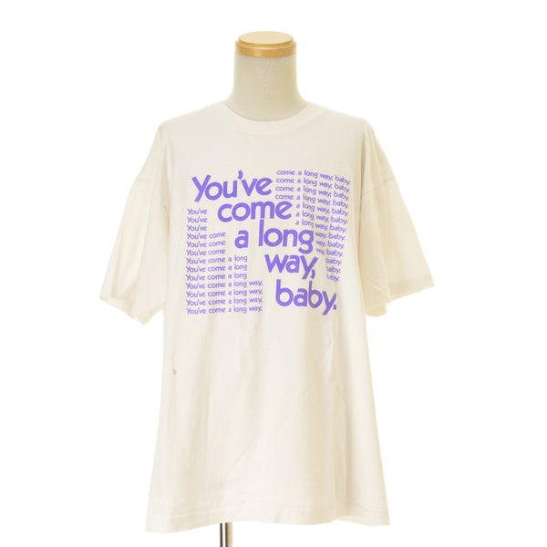 FRUIT OF THE LOOM 80s～90s USA製 you've come a long way, baby.