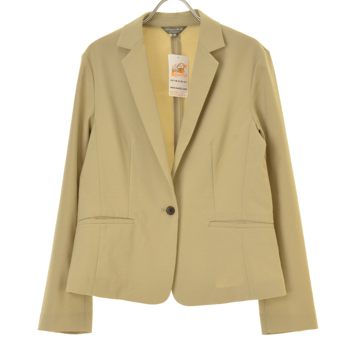 UNITED ARROWS 6322-699-0238 A day in the life シアサッカー1釦