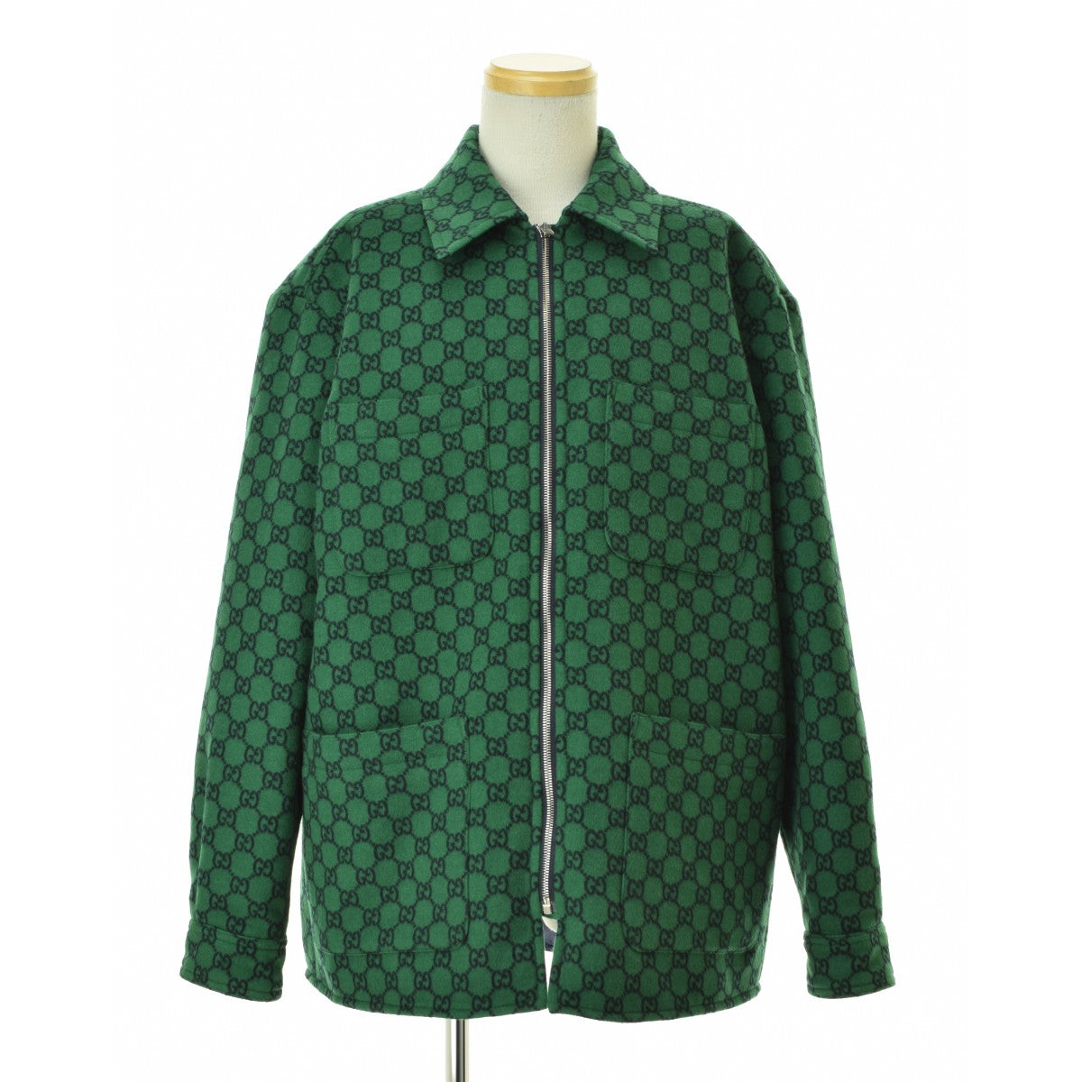 GUCCI 24SS 770330 GG ウールフランネル