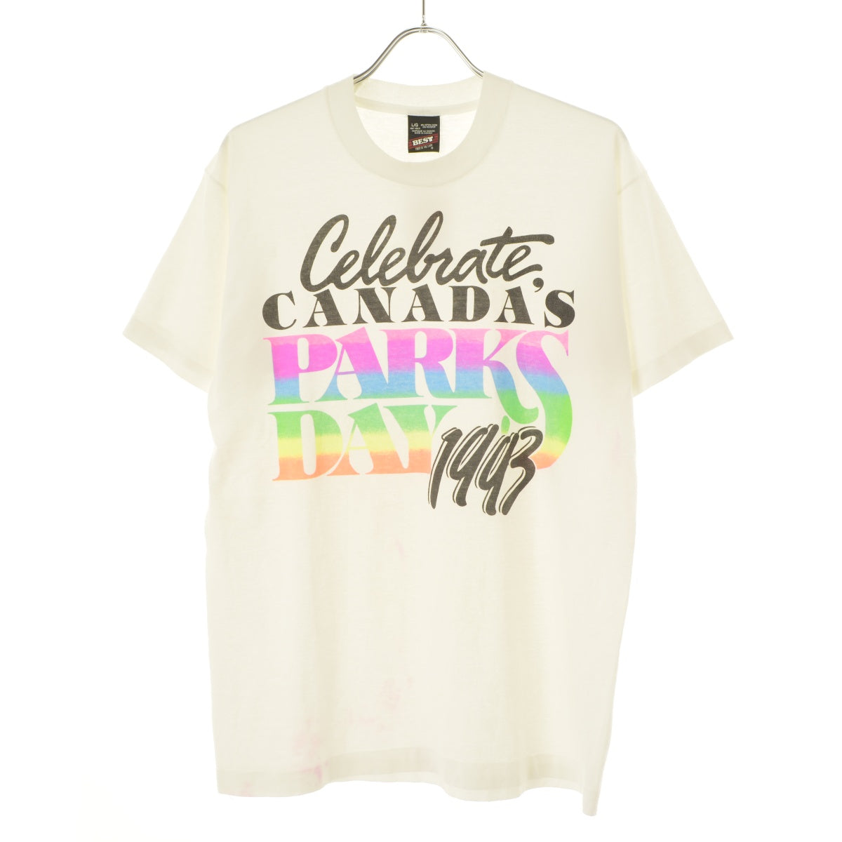 FRUIT OF THE LOOM 90s CELEBRATE CANADA'S PARKS DAY 1993