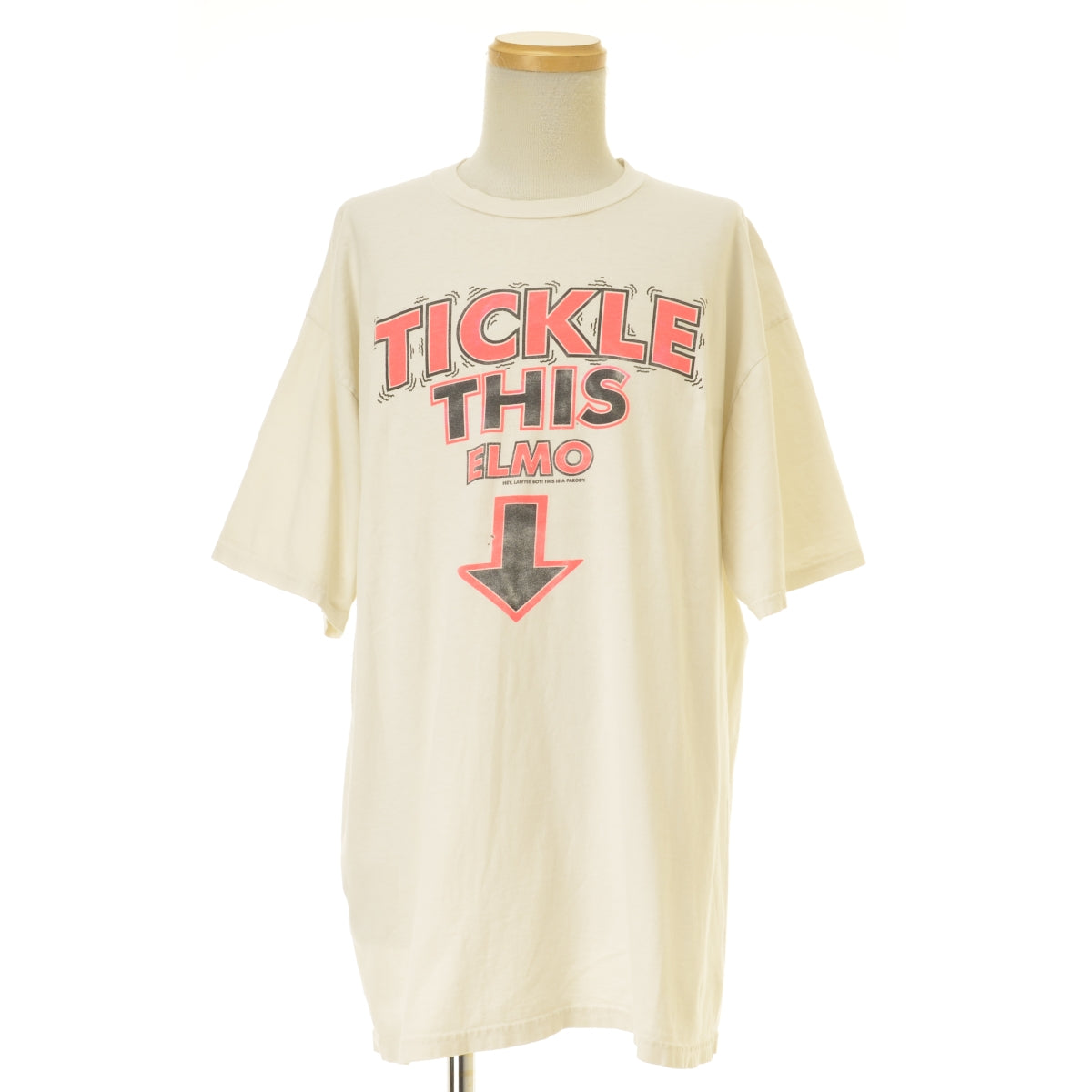 古着 JERZEESタグ TICKLE THIS ELMO