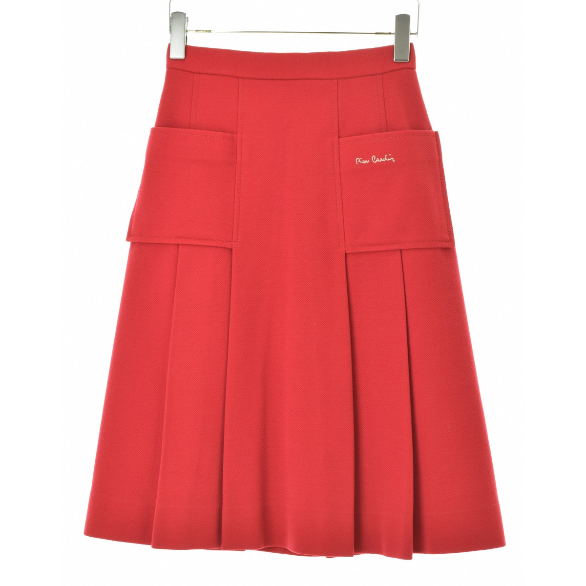 Pierre cardin ウール プリーツロング