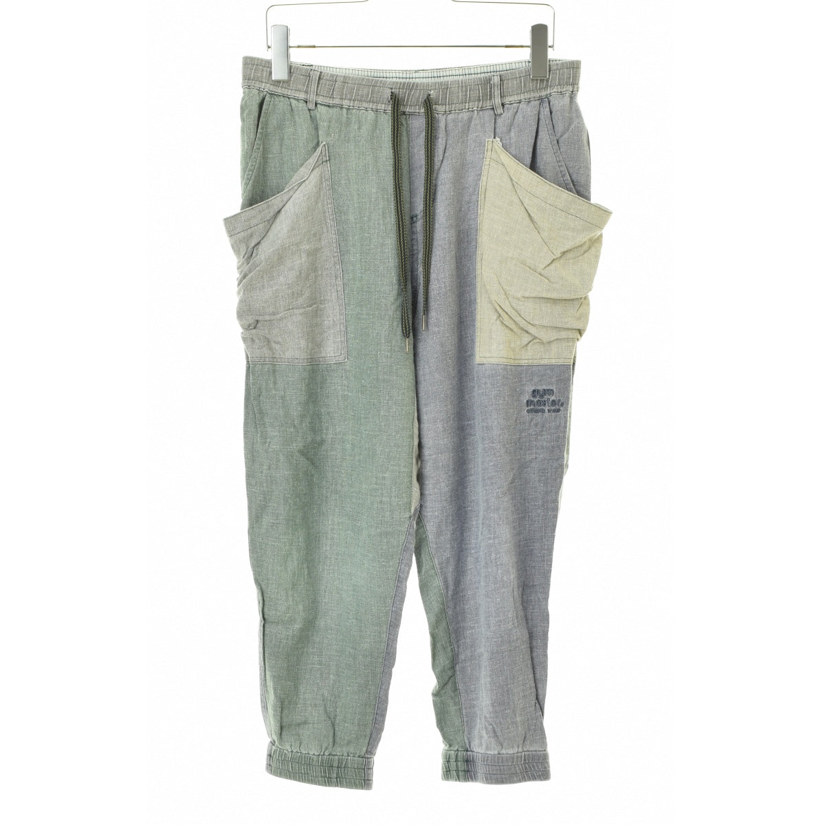 gymmaster G257645 Rayon hemp gardening pants レーヨンアサガーデニング