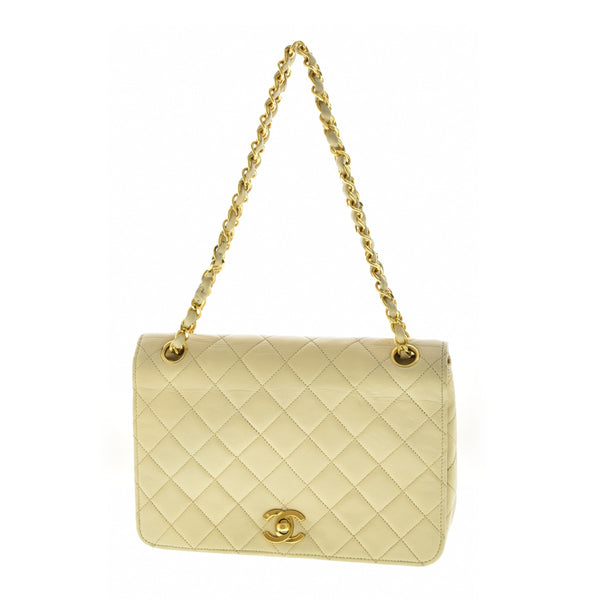 CHANEL 00s 90万番代 マトラッセ22 ココマークターンロック チェーン