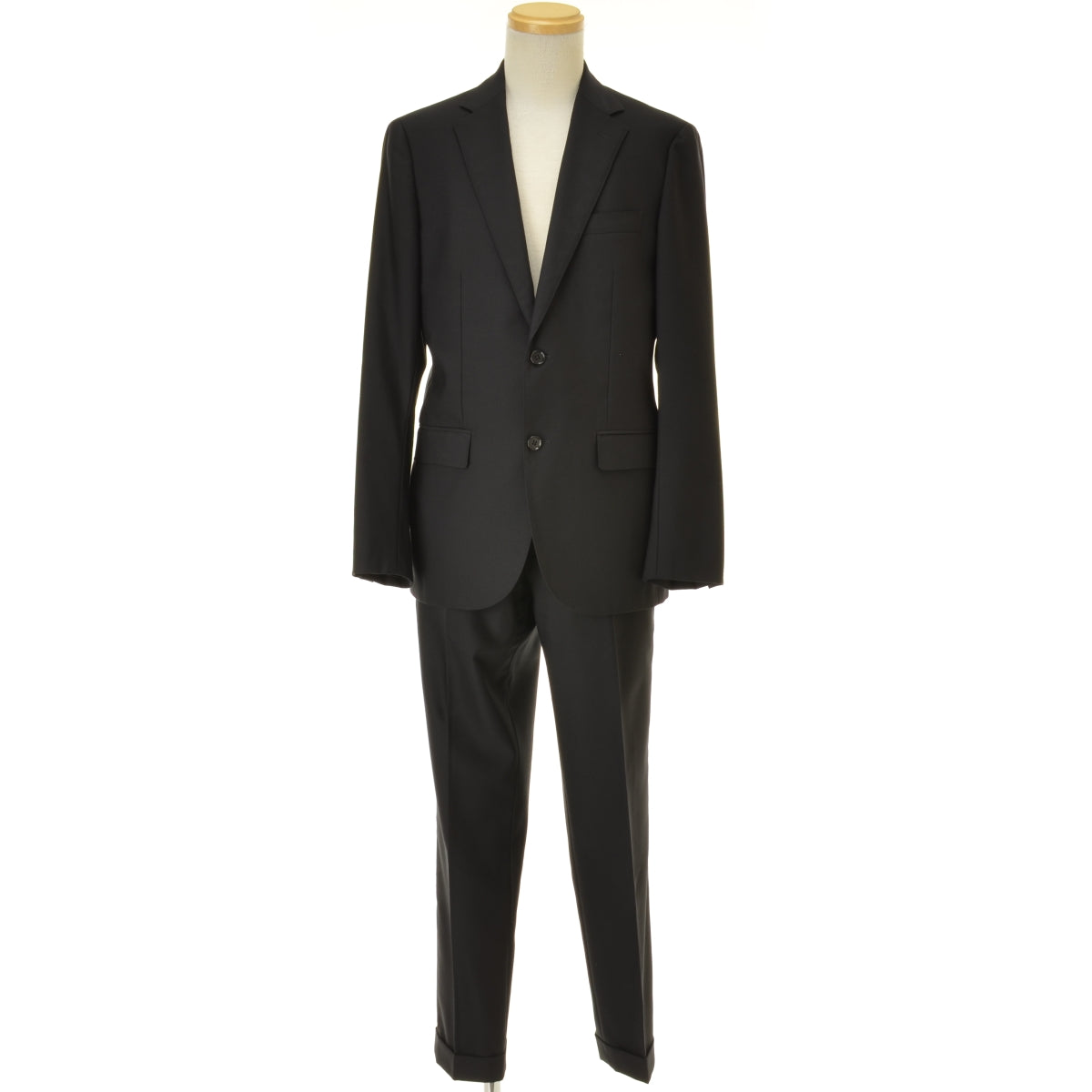 UNITED ARROWS 1121-127-2514、1121-127-2515 サテン ソリッド コンフォート ジャケット + スラックス