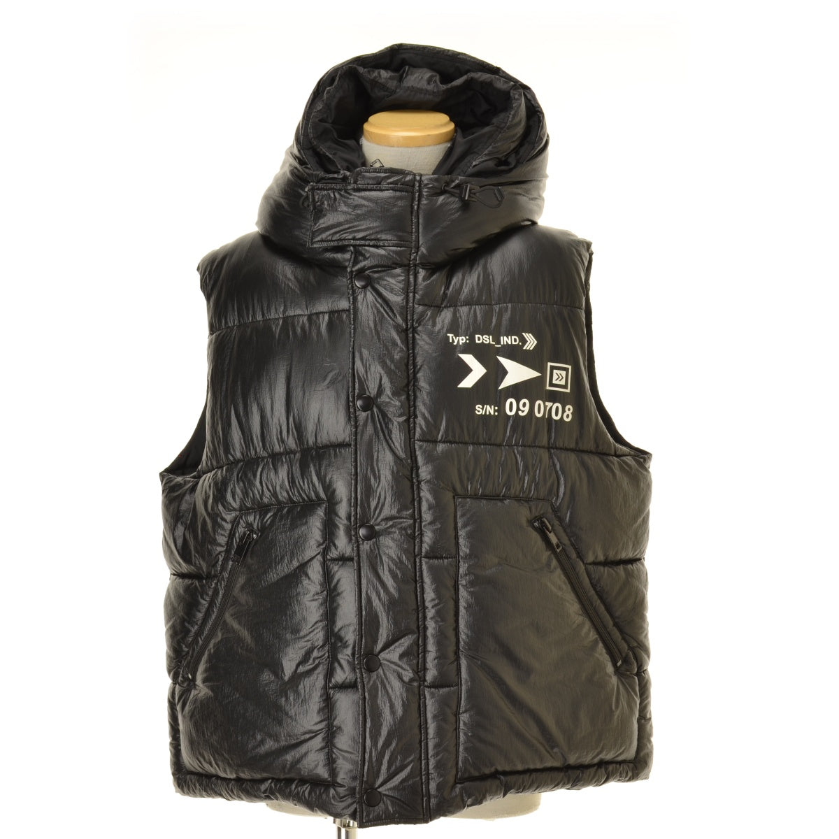 DIESEL レイヤードpuffer vest