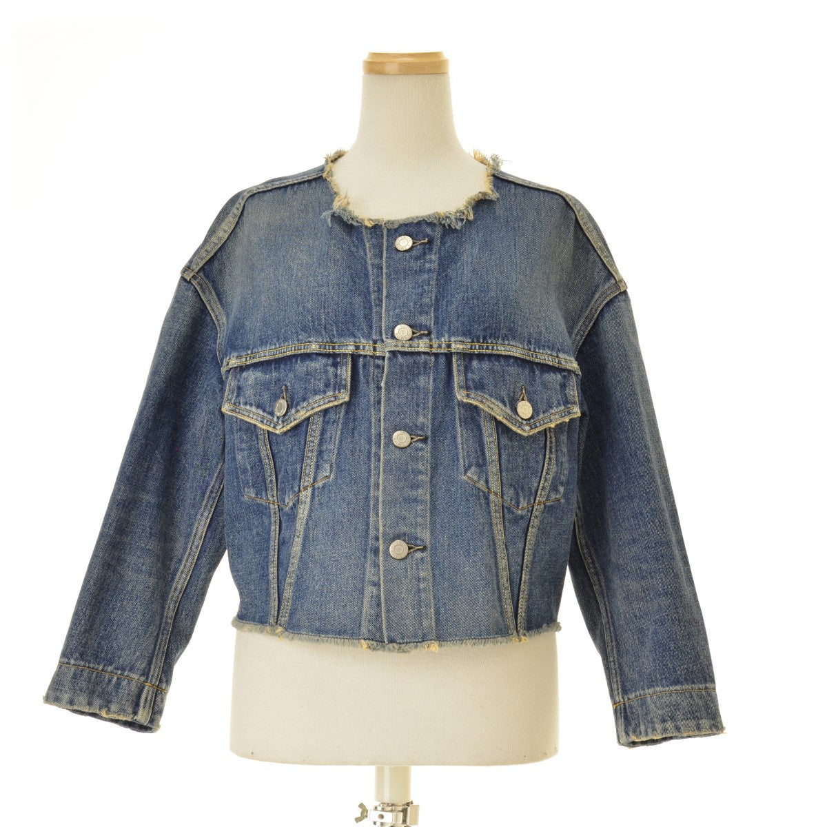 JANE SMITH ノーカラー カットオフ