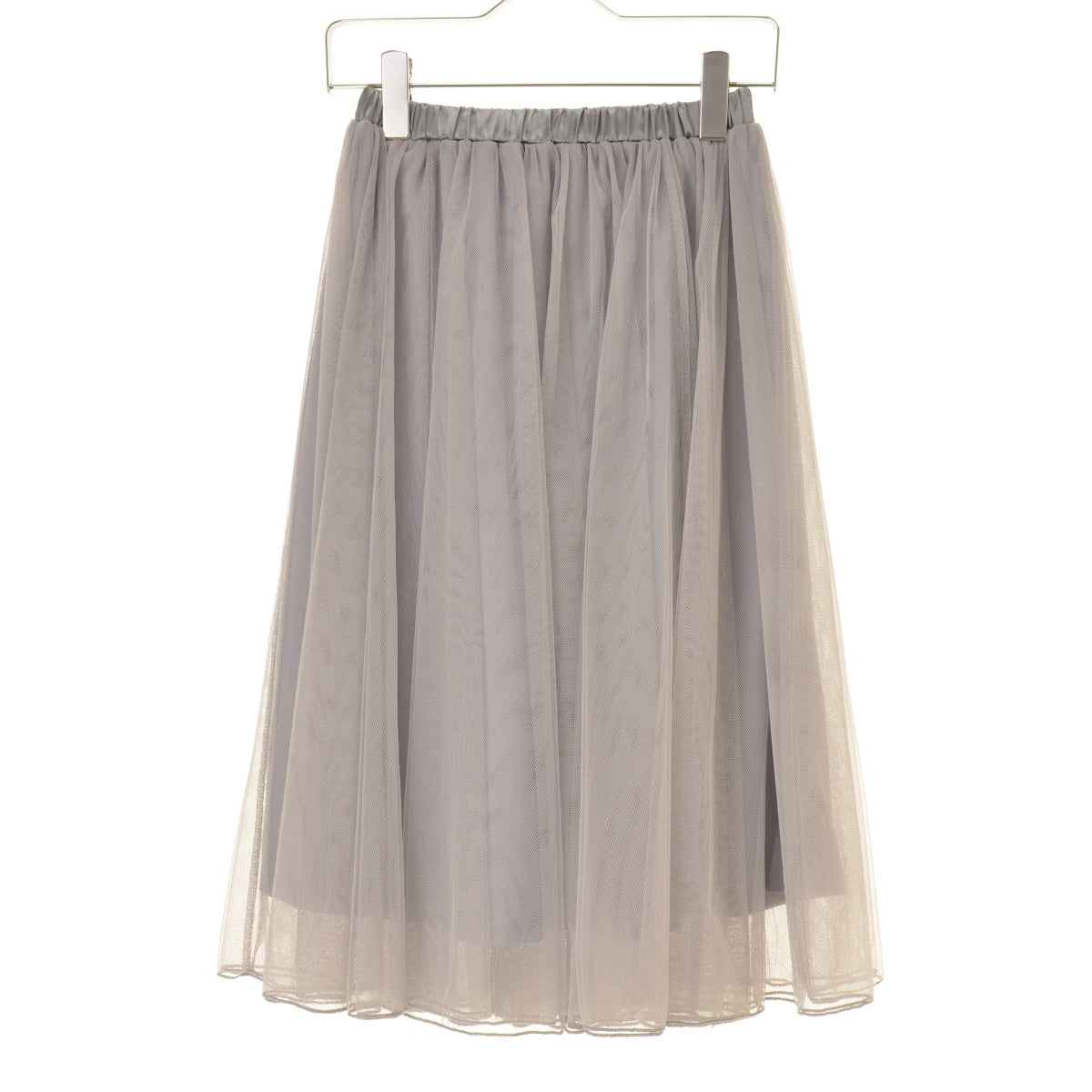tocco closet 186-131173-1 ミモレ丈チュールスカートロング