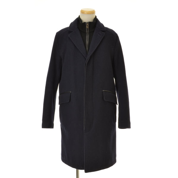COLE HAAN T40127 ウール ツイル クラシック トッパー レイヤード風