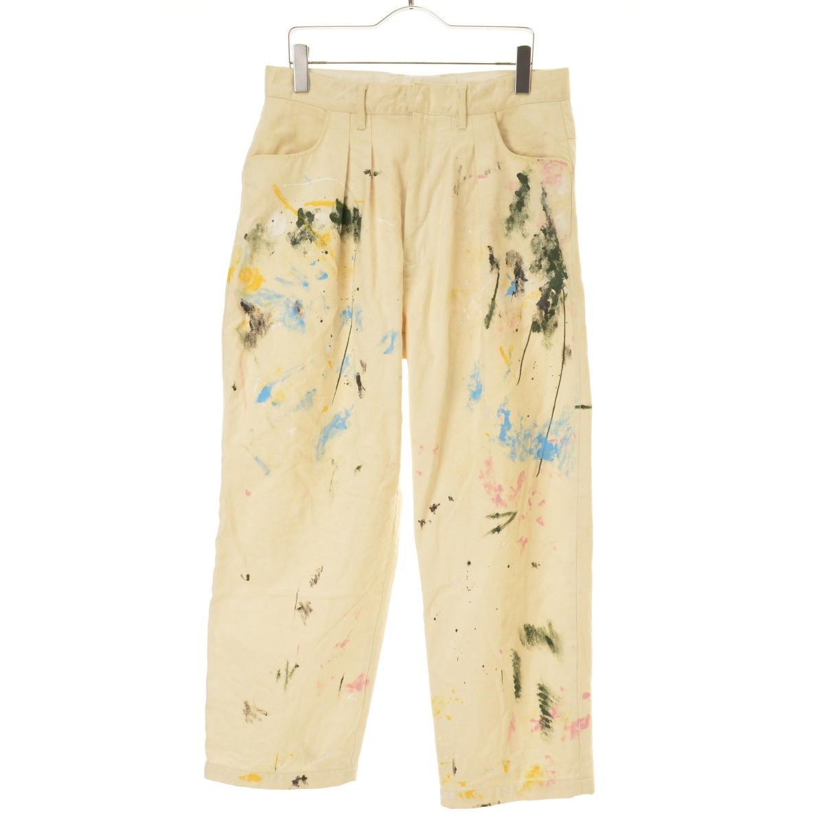 FARAH FR0201-M4027 Two-tuck Wide Tapered Pants 2タックワイドテーパード ペイント