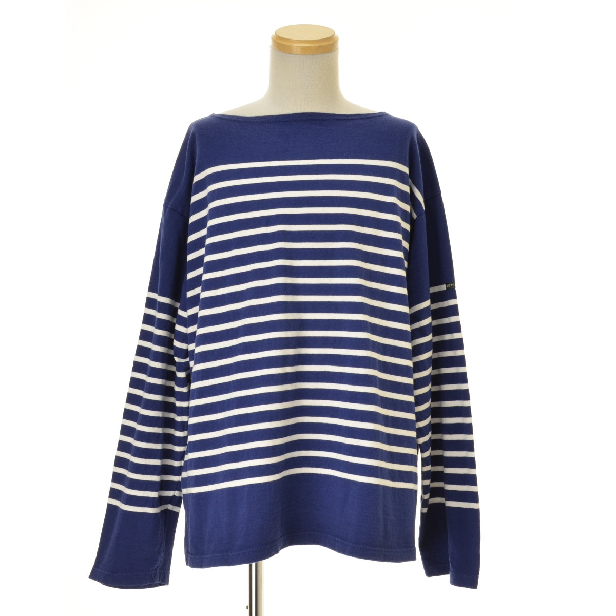 OUTIL TRICOT AAST ビッグシルエット バスクシャツ ボーダー ボートネック