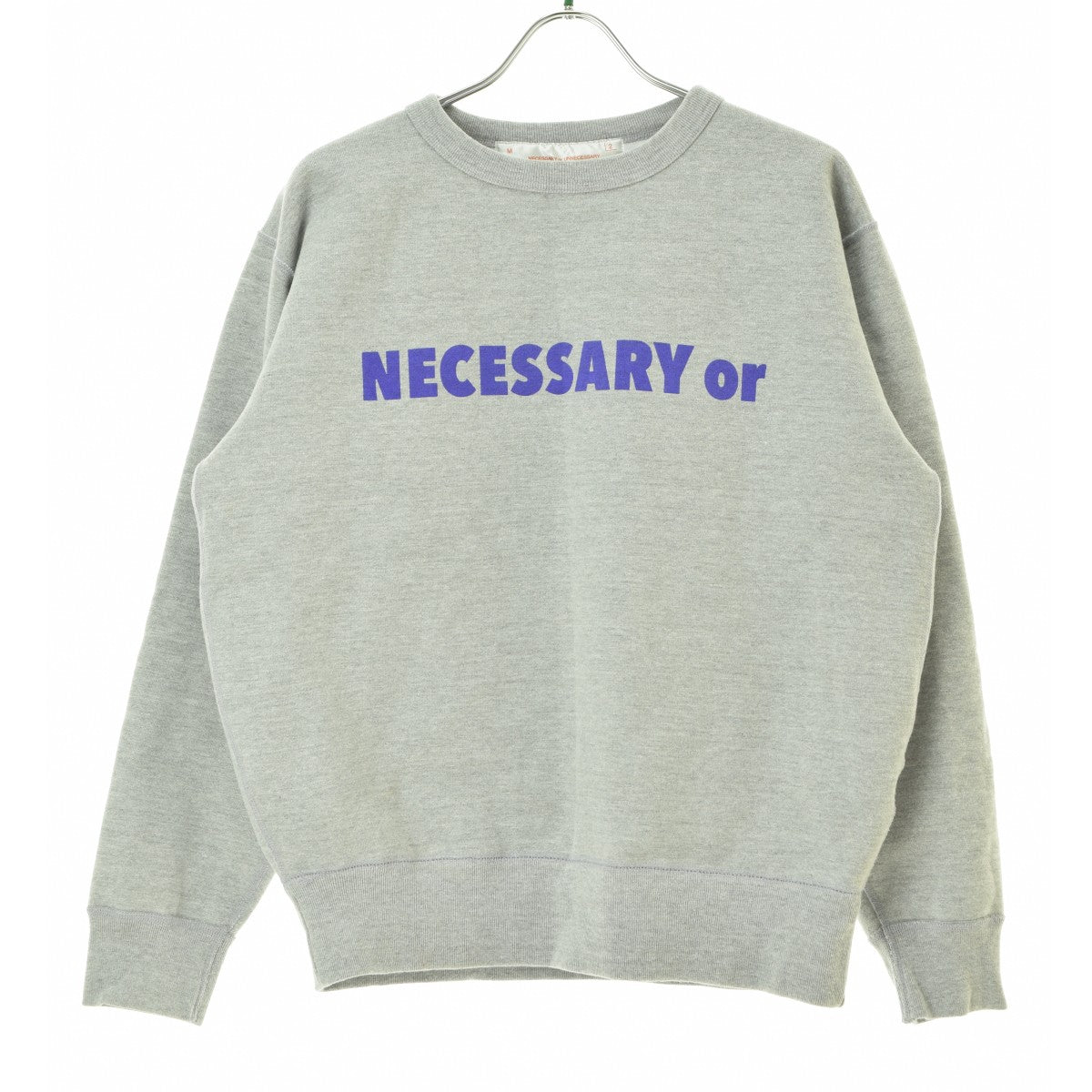 NECESSARY or UNNECESSARY /N.O.U.N NOUN SWEAT CREW ナウン スウェット クルー