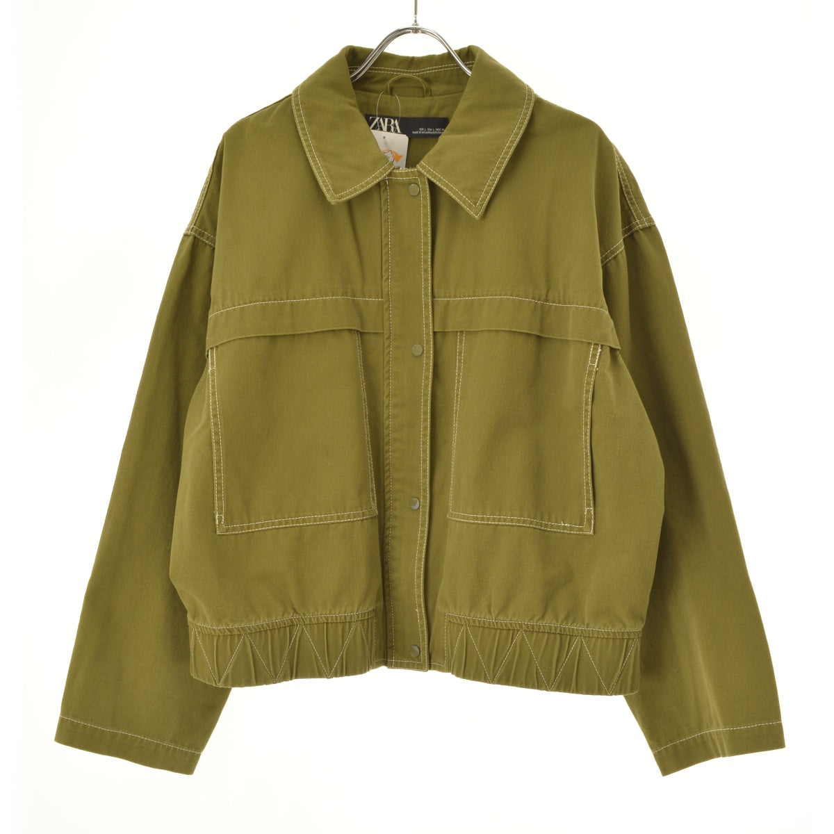 ZARA ジップアップ