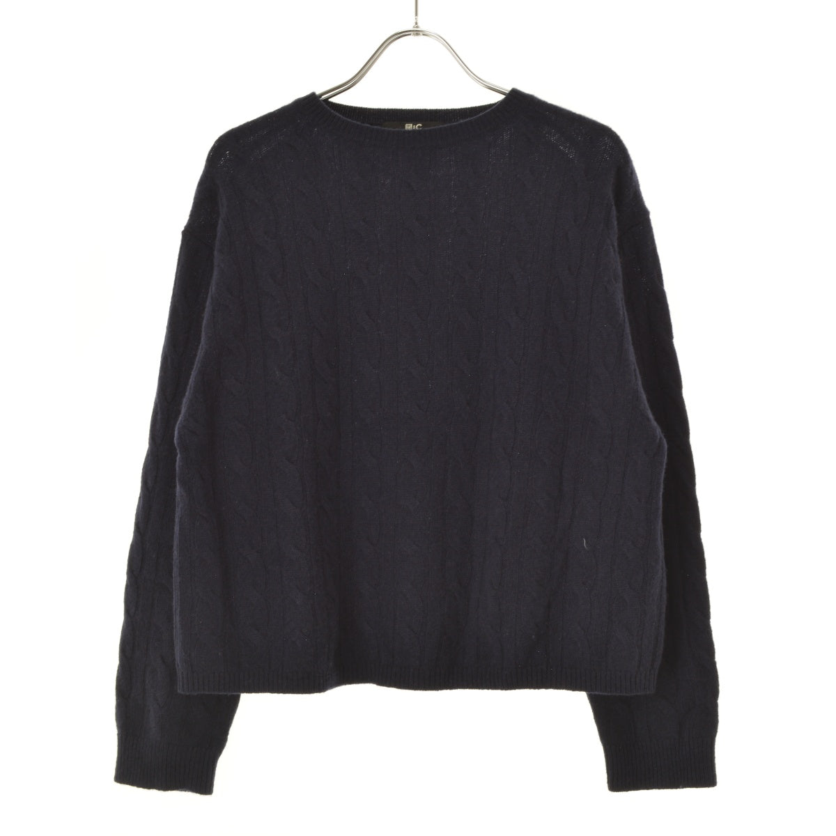 UNIQLO C カシミヤケーブルクルーネックショート