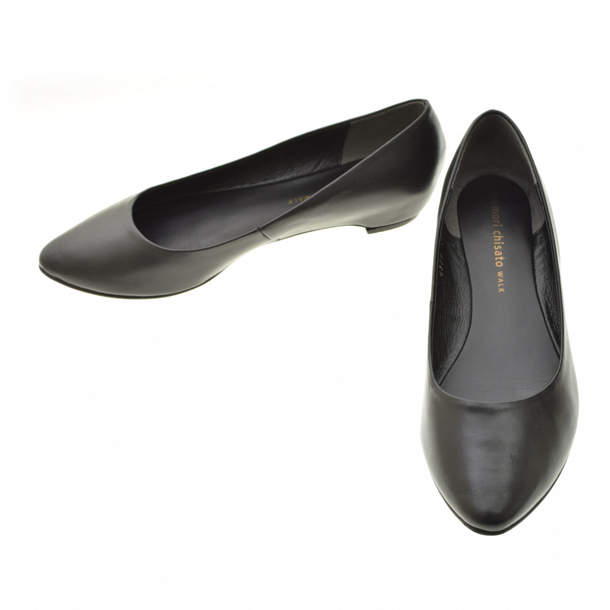 tsumori chisato WALK 4374 ポインテッドトゥ レザー