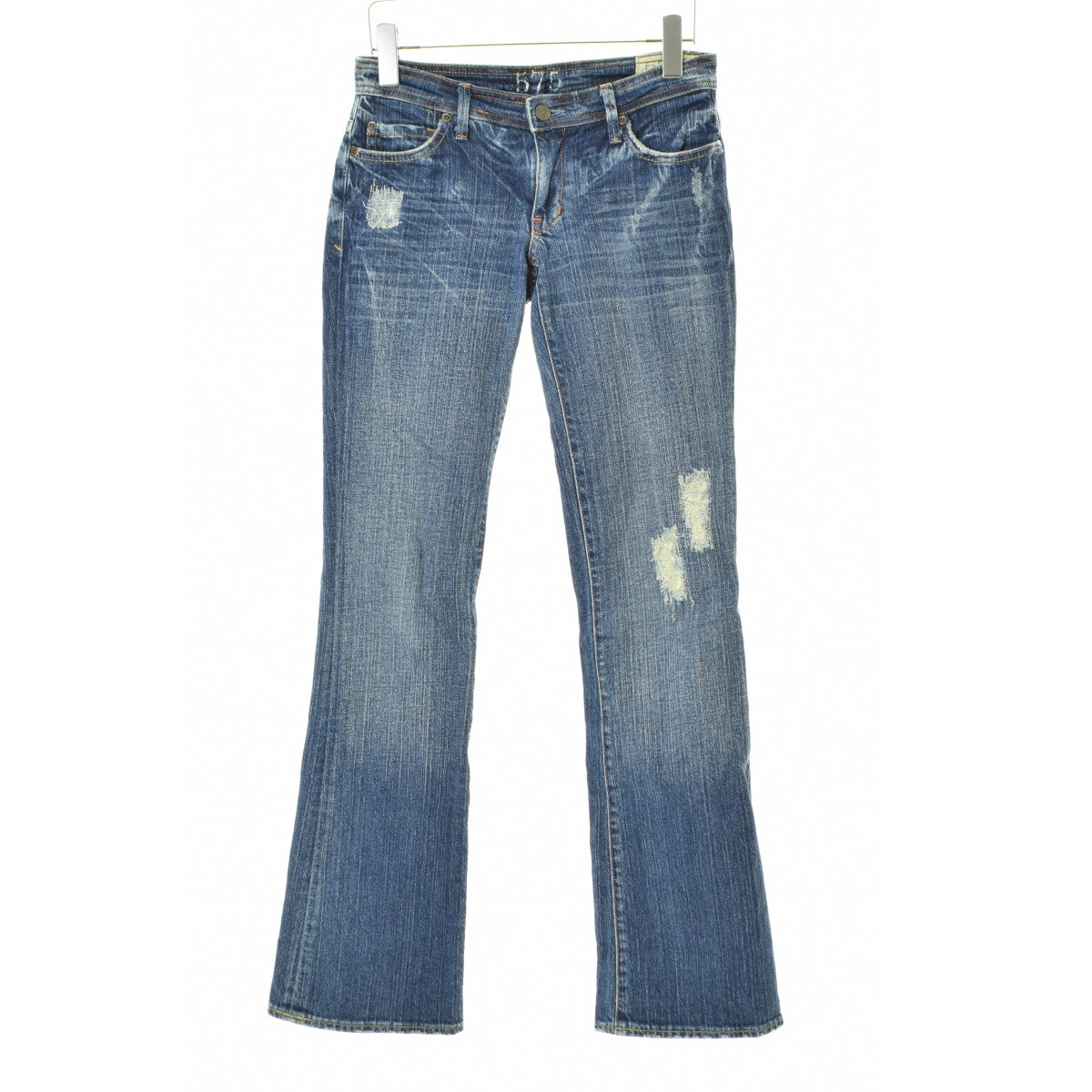 575DENIM ダメージ加工ブーツカット