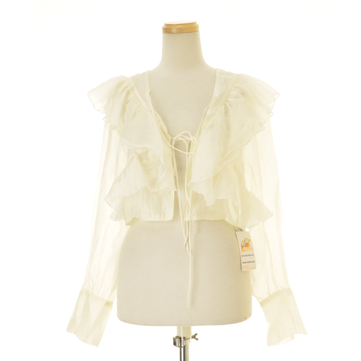 COCO DEAL 24SS 74118484 オーガンジーフリル