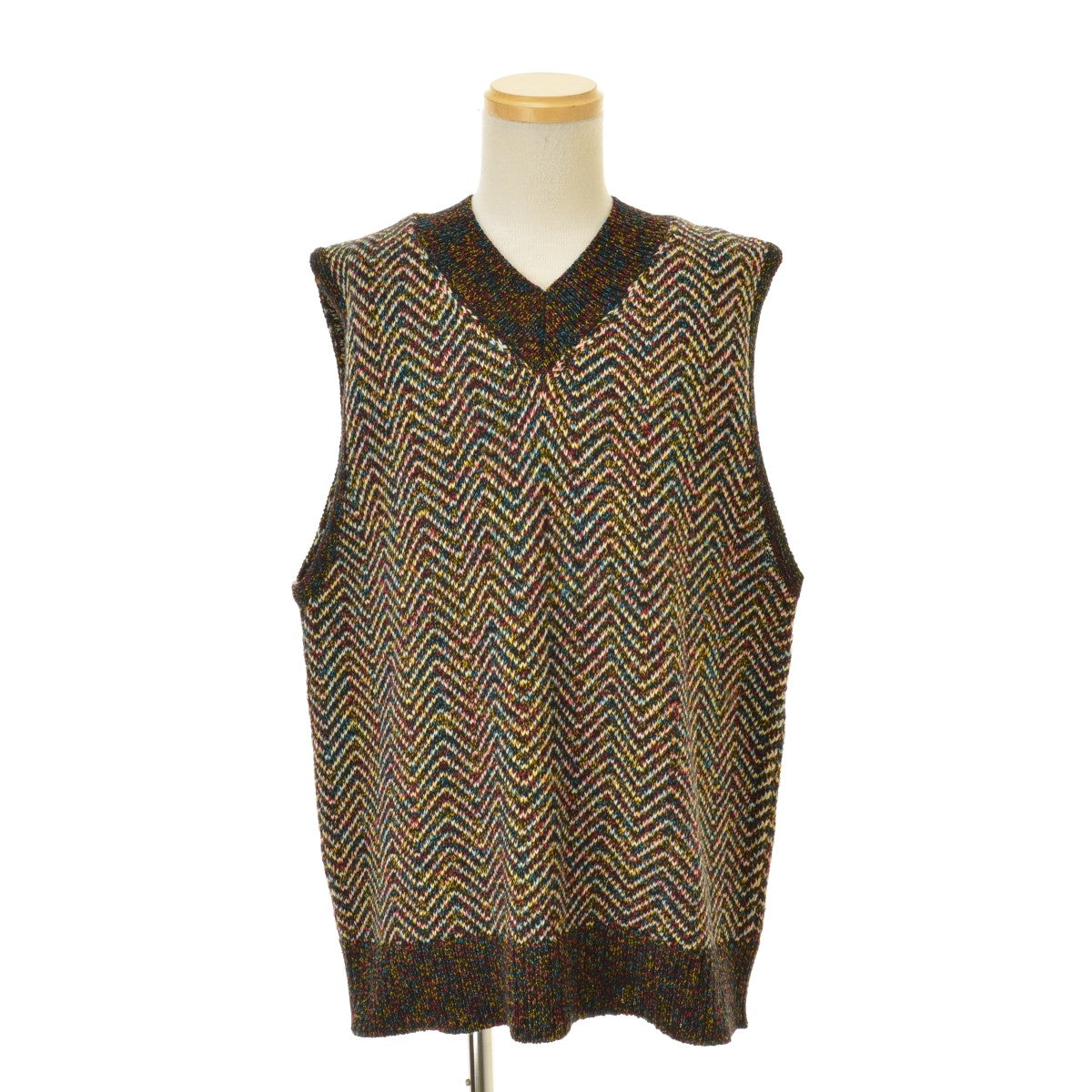 MASU MCFW-KN0321 CANDY LONG KNIT VEST